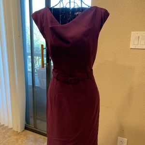 Banana Republic plum dress sz 0P